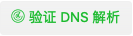 “验证 DNS 解析”